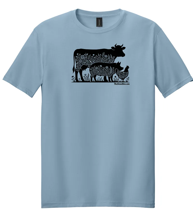 Floral Silhouettes Tee 